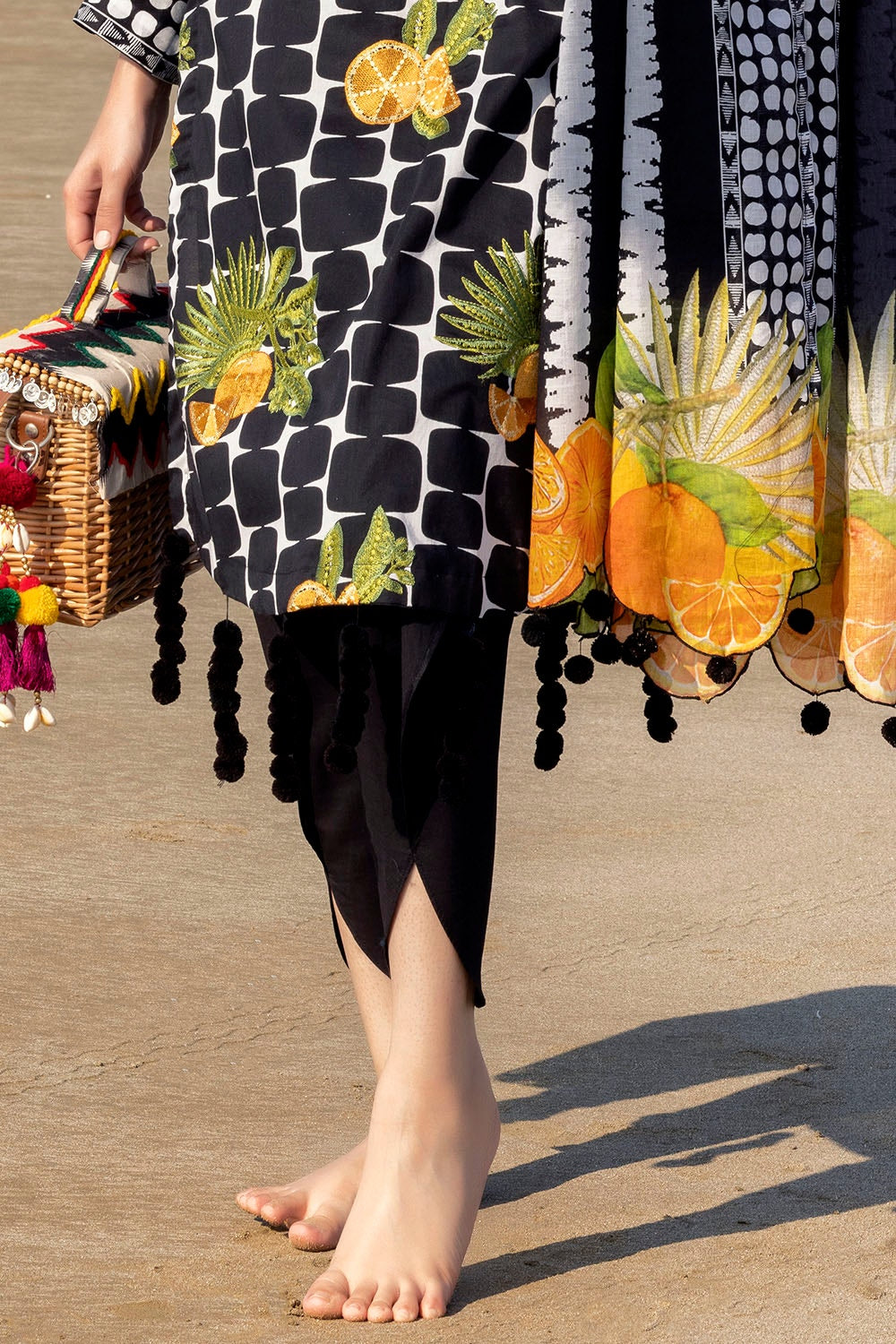 Tangerine By Gul Ahmed Embroidered Printed Summer Lawn'25 Unstitched 3pcs