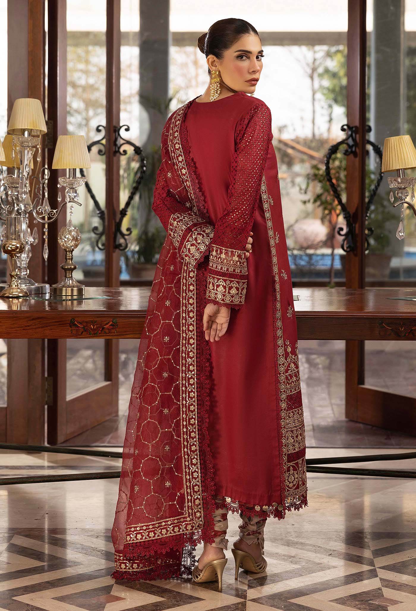 Adans Libas Summer's Dream Embroidered Lawn Unstitched 3 Piece - Jotey