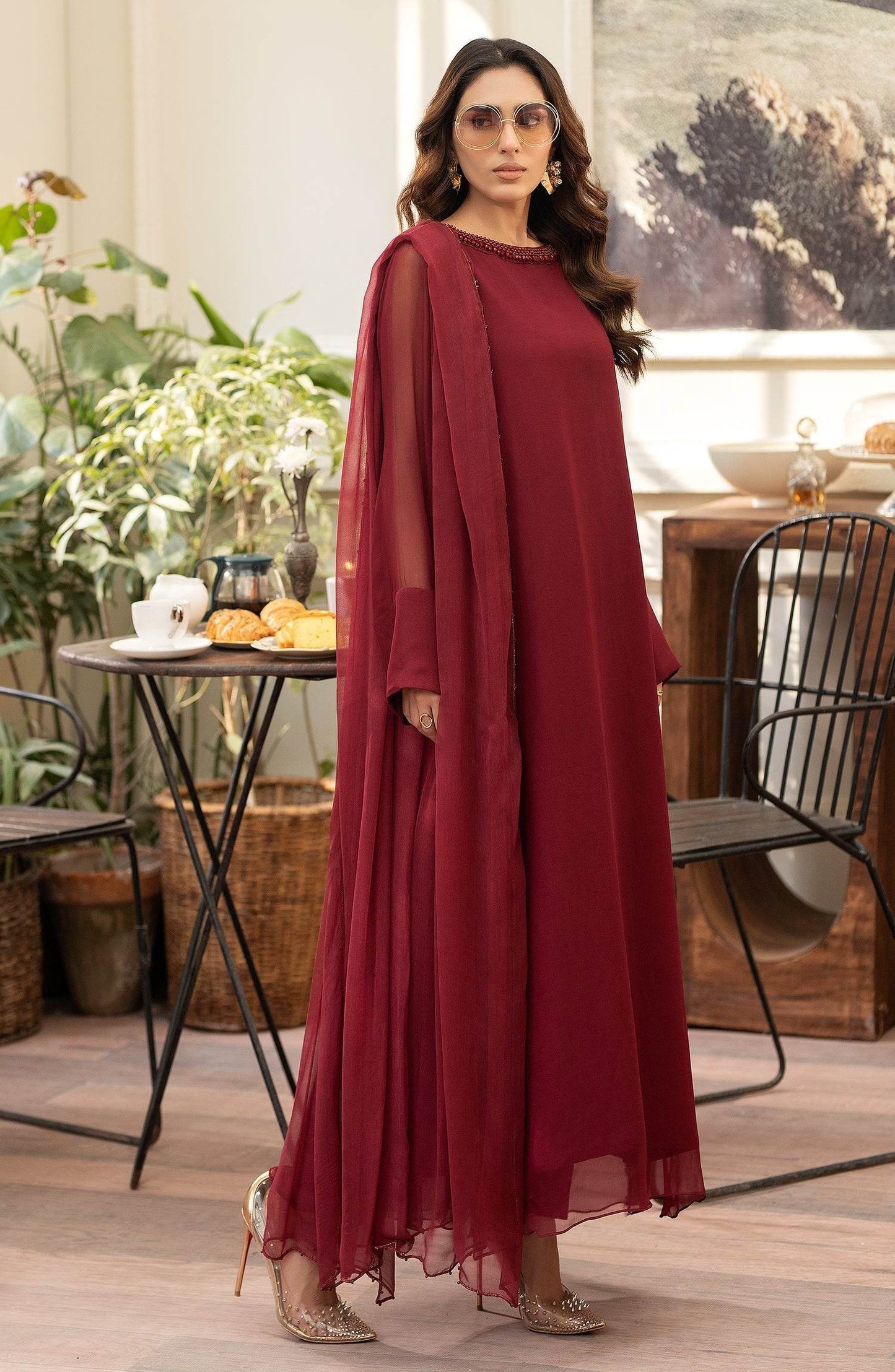 Zevk Babes Hand Embellished Stitched 3pcs - Jotey