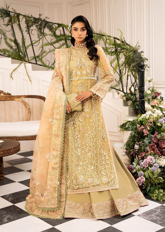 INAYAT Luxury Wedding Formals Unstitched 3pcs - Jotey