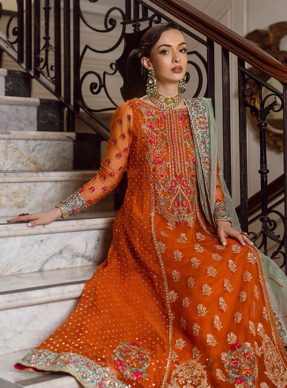 Zainab Chottani Wedding Festive Unstitched 3pcs - Jotey
