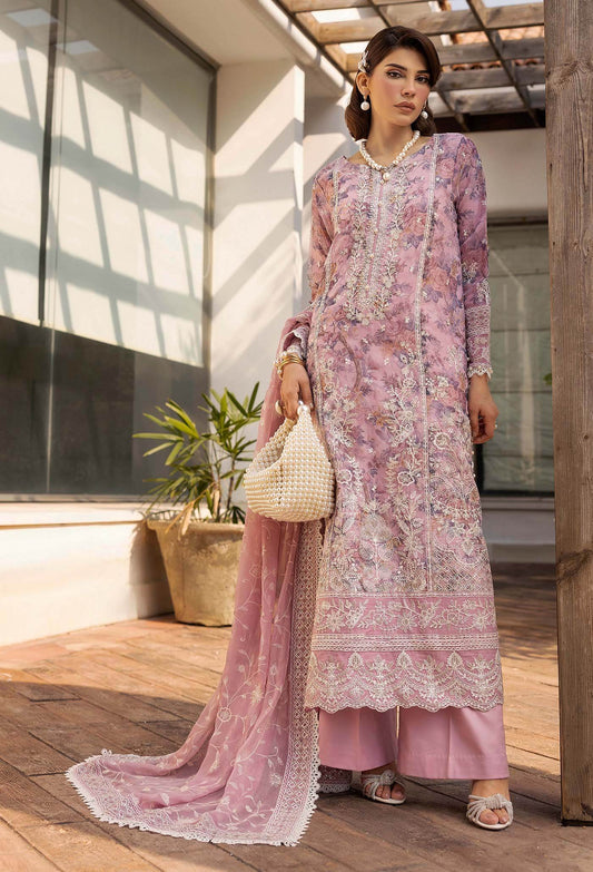 Adans Libas Summer's Dream Embroidered Lawn Unstitched 3 Piece - Jotey