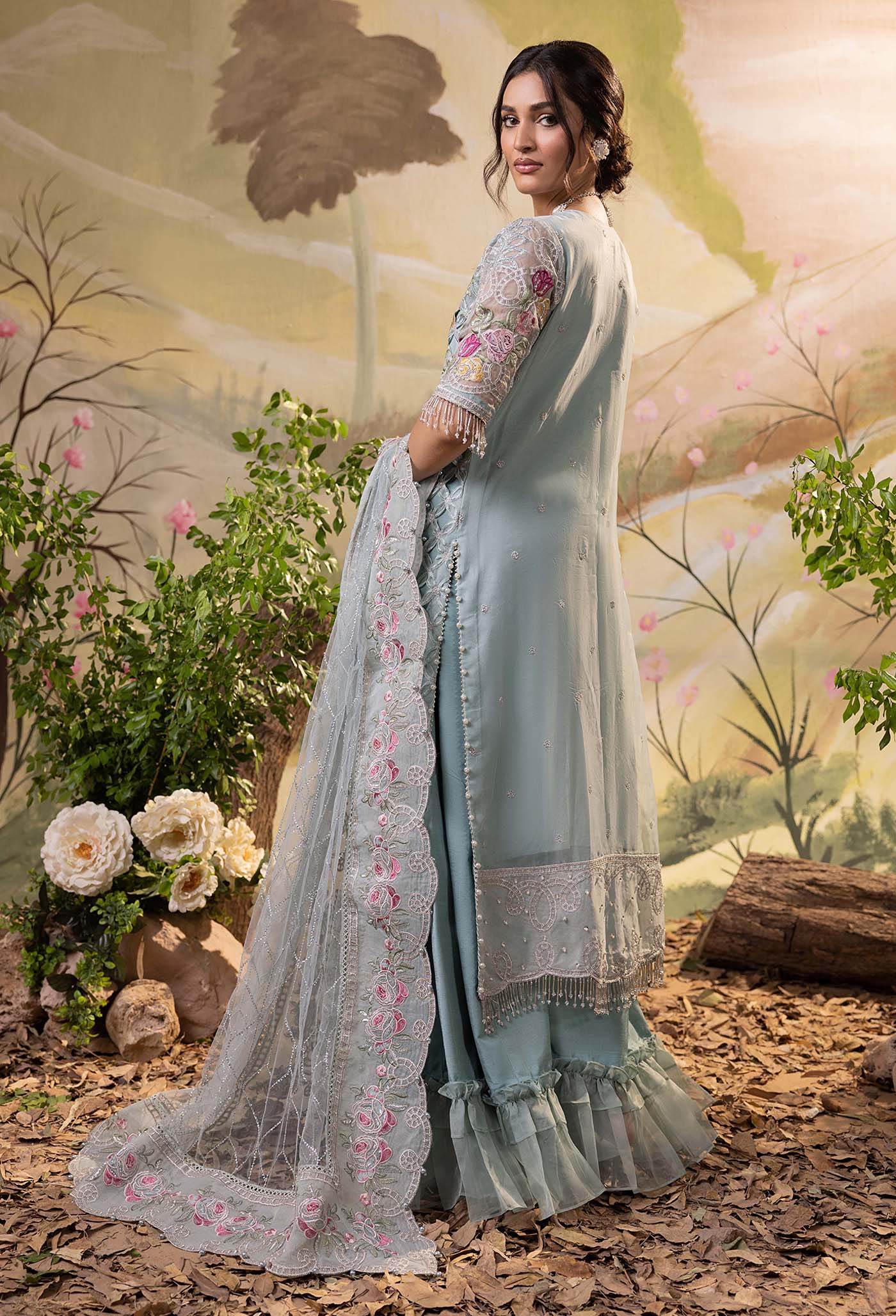 Adan's Libas Elysion Embroidered Festive Unstitched 3pcs - Jotey