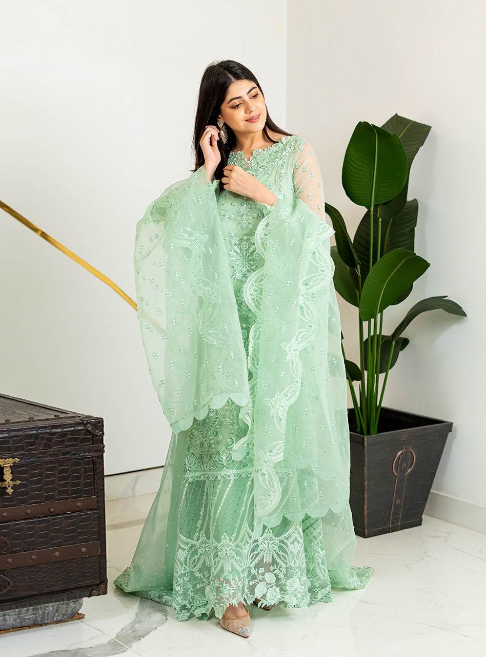 Zainab Chottani Wedding Festive Unstitched 3pcs - Jotey