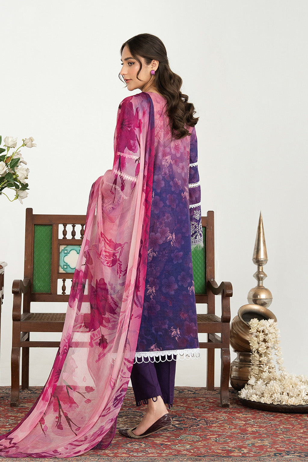 Sundas By Johra Embroidered Printed Lawn Unstitched 3Pcs