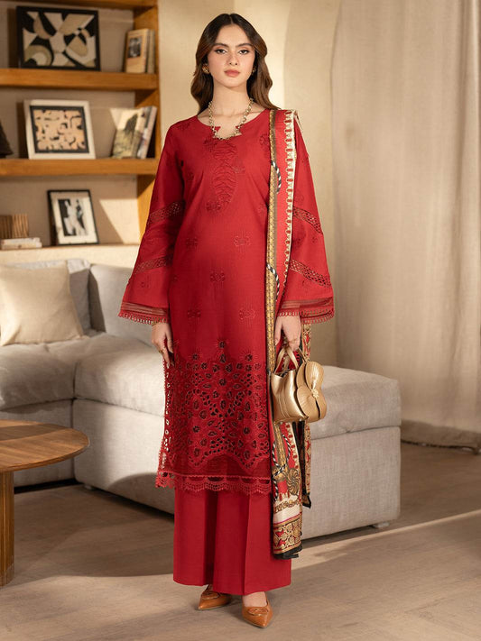 Stella By Mahnur Embroidered Lawn Unstitched 3pcs - Jotey