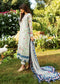 Siraa By Sadaf Fawad Khan Luxury Embroidered Lawn'25 Unstitched 3pcs - Jotey