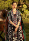 Siraa By Sadaf Fawad Khan Luxury Embroidered Lawn'25 Unstitched 3pcs - Jotey