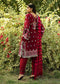 Siraa By Sadaf Fawad Khan Luxury Embroidered Lawn'25 Unstitched 3pcs - Jotey
