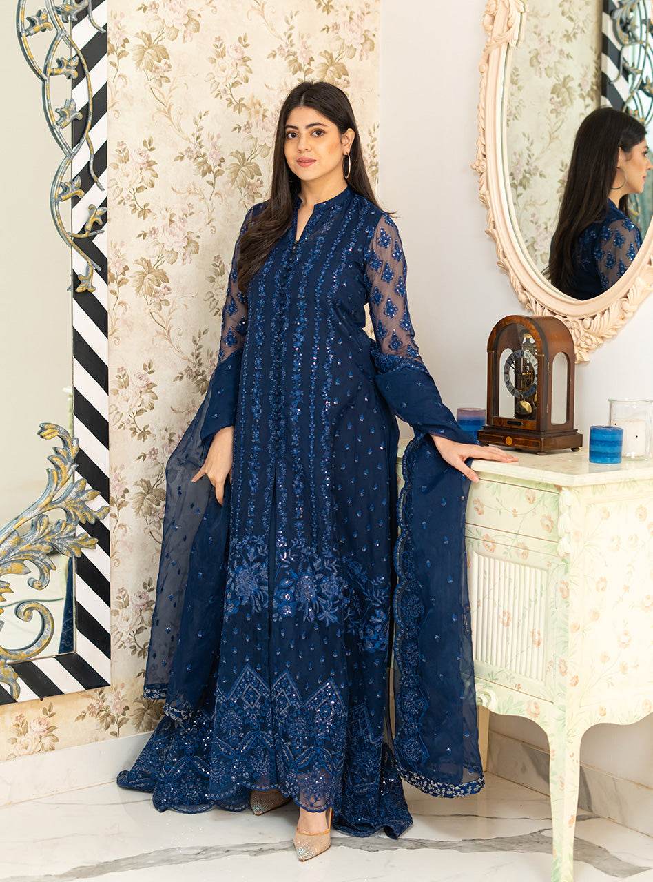 Zainab Chottani Wedding Festive Unstitched 3pcs - Jotey