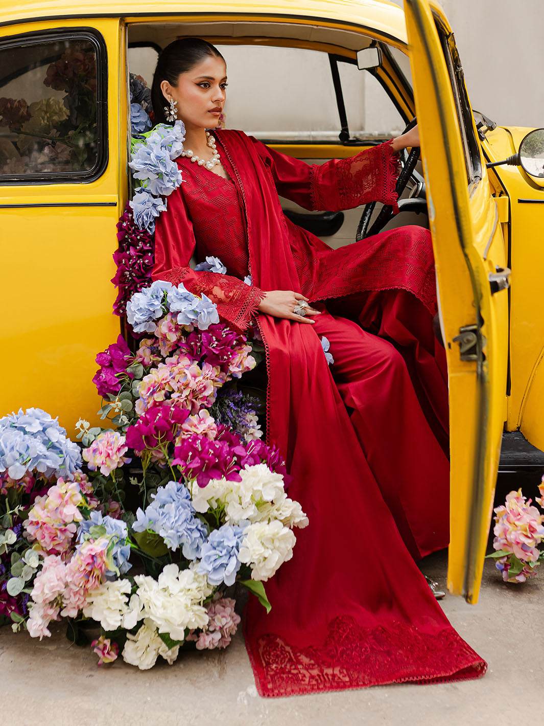 Twilight By Mahnur Embroidered Lawn Unstitched 3pcs - Jotey