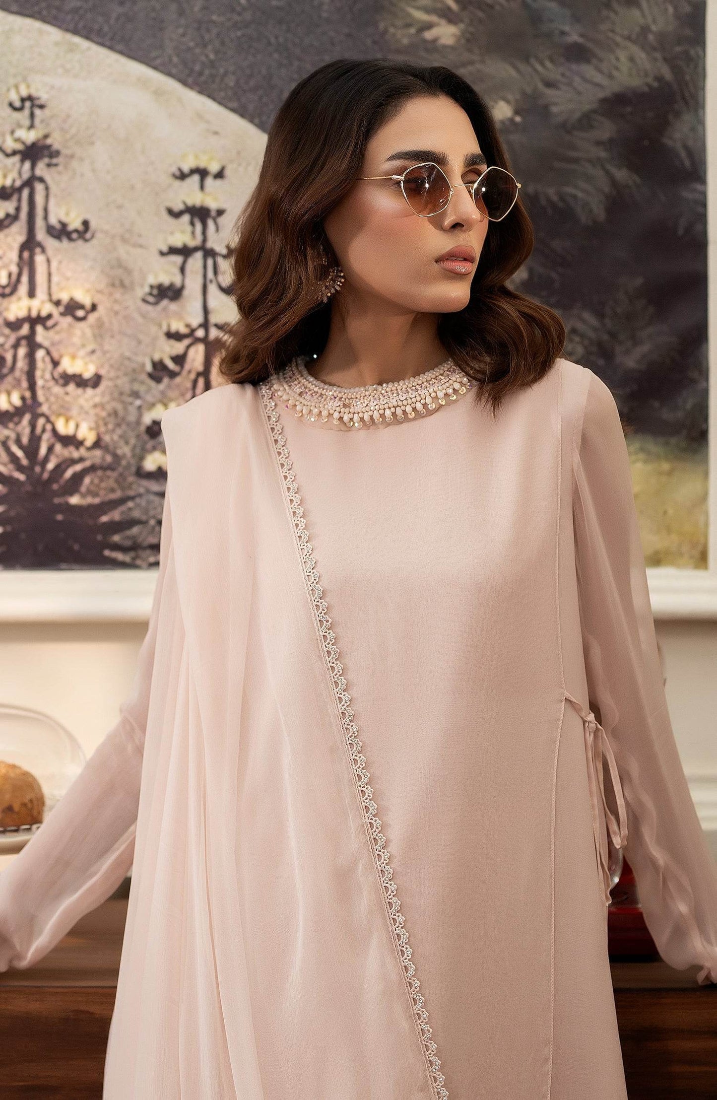 Zevk Babes Hand Embellished Stitched 3pcs - Jotey