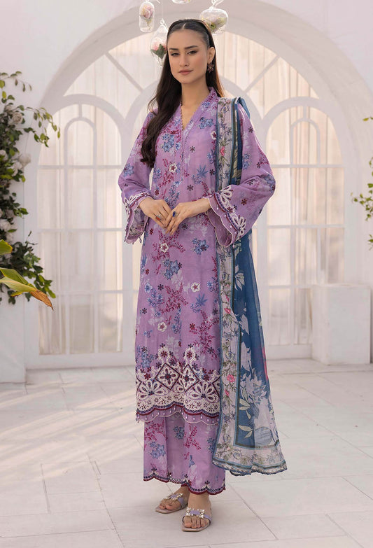 Solana By Adans Libas Printed Lawn Unstitched 3 Piece - Jotey