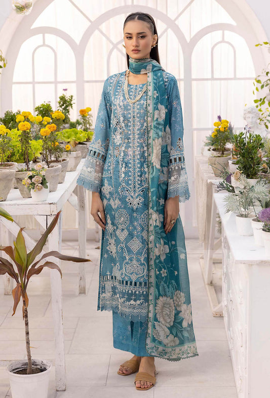 Solana By Adans Libas Printed Lawn Unstitched 3 Piece - Jotey