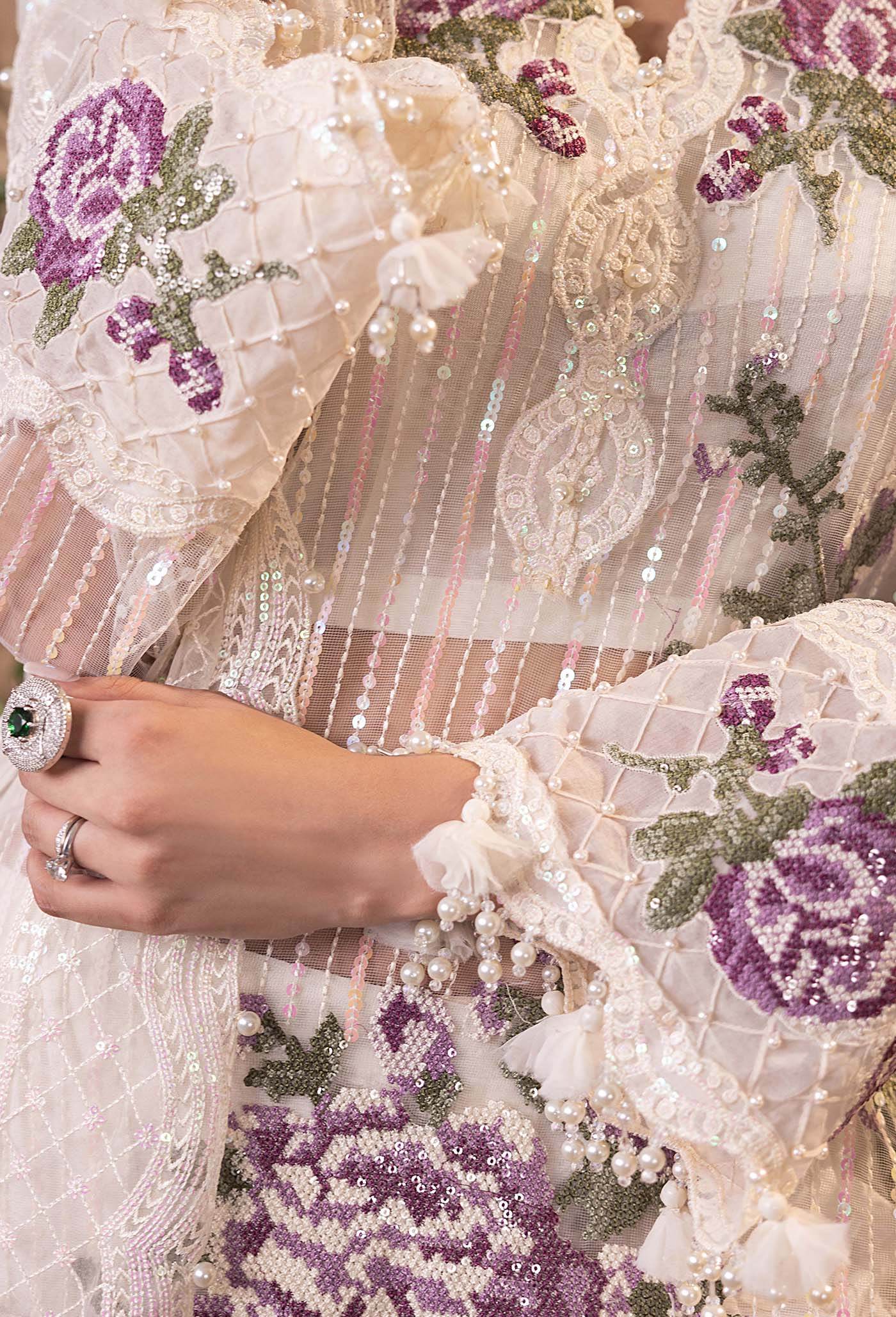 Adan's Libas Elysion Embroidered Festive Unstitched 3pcs - Jotey