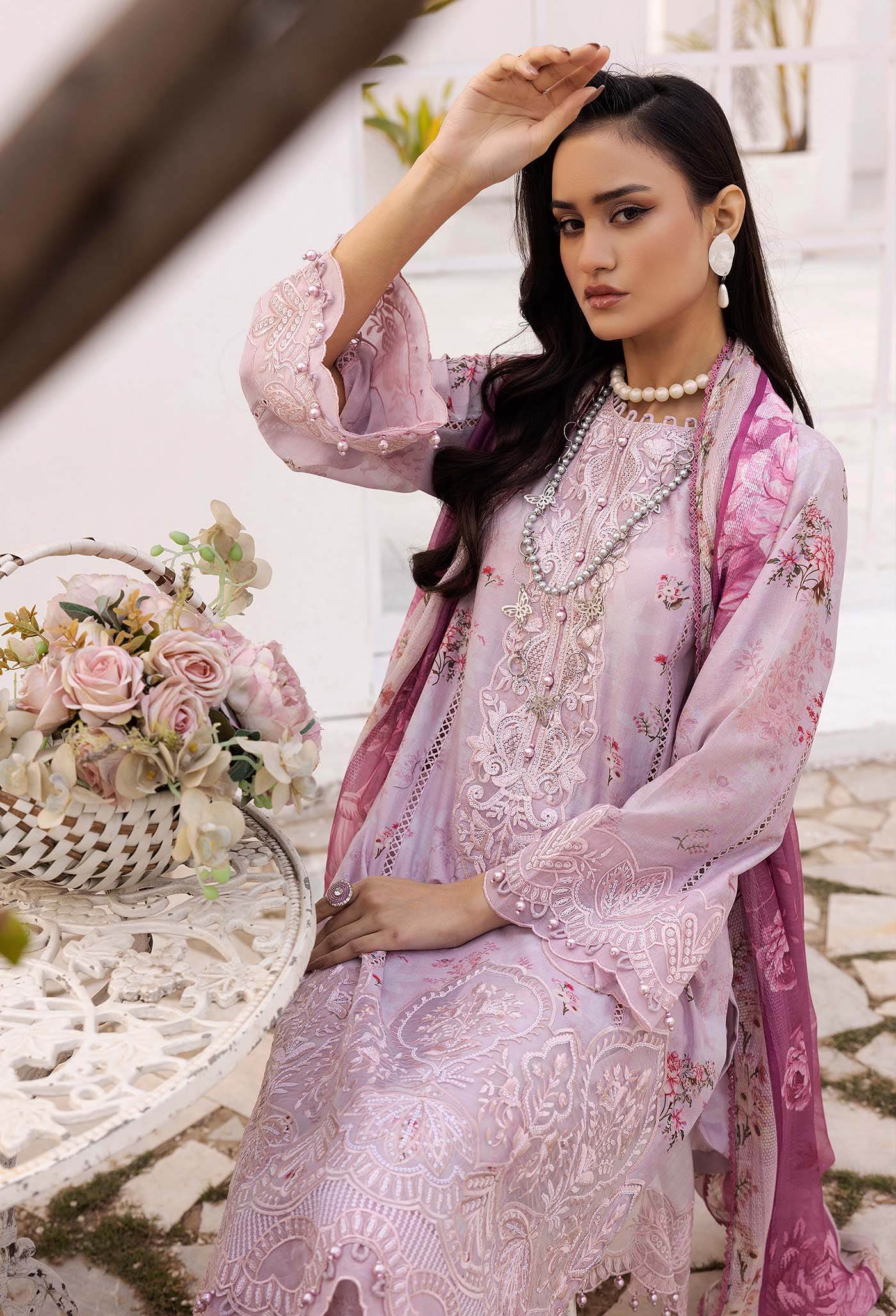 Solana By Adans Libas Printed Lawn Unstitched 3 Piece - Jotey