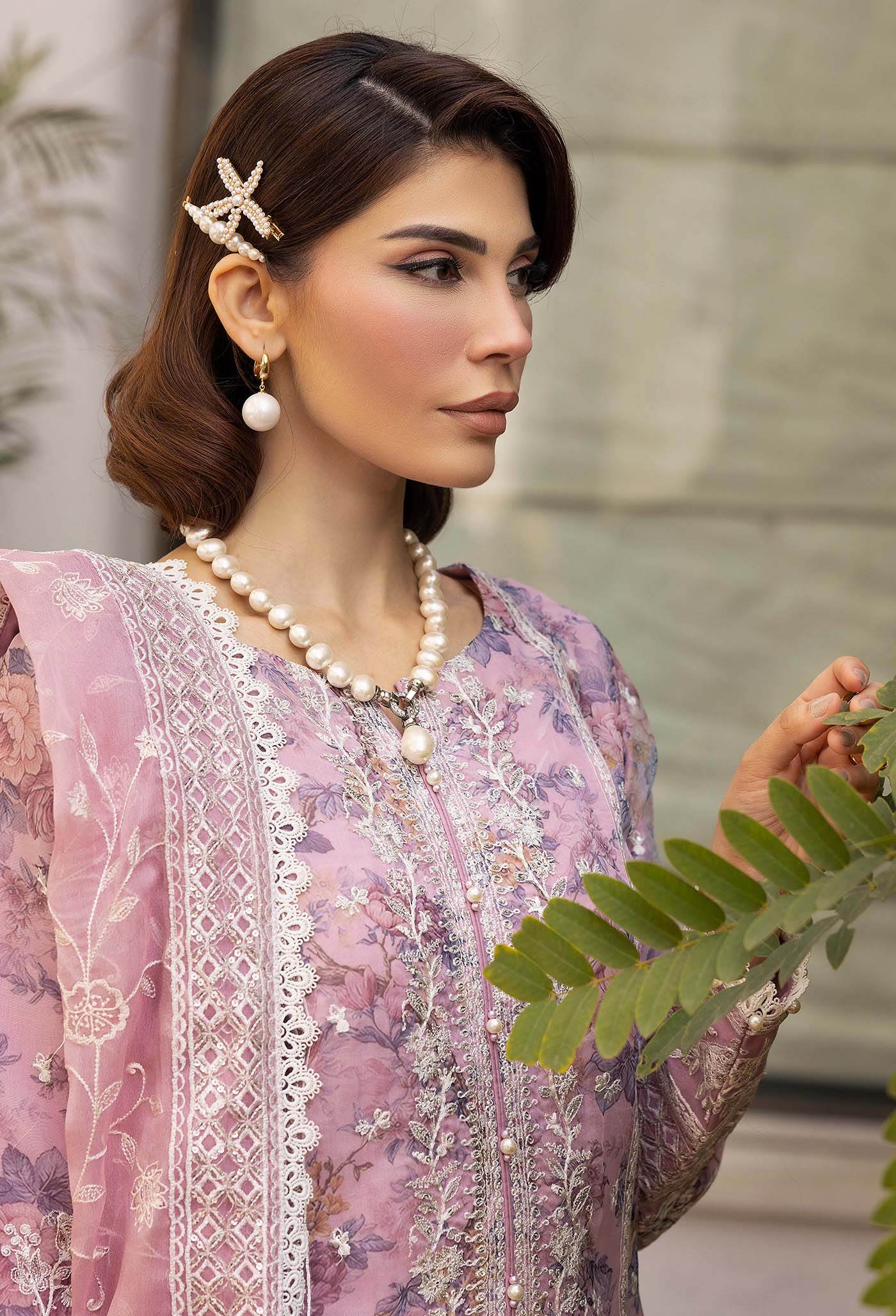 Adans Libas Summer's Dream Embroidered Lawn Unstitched 3 Piece - Jotey