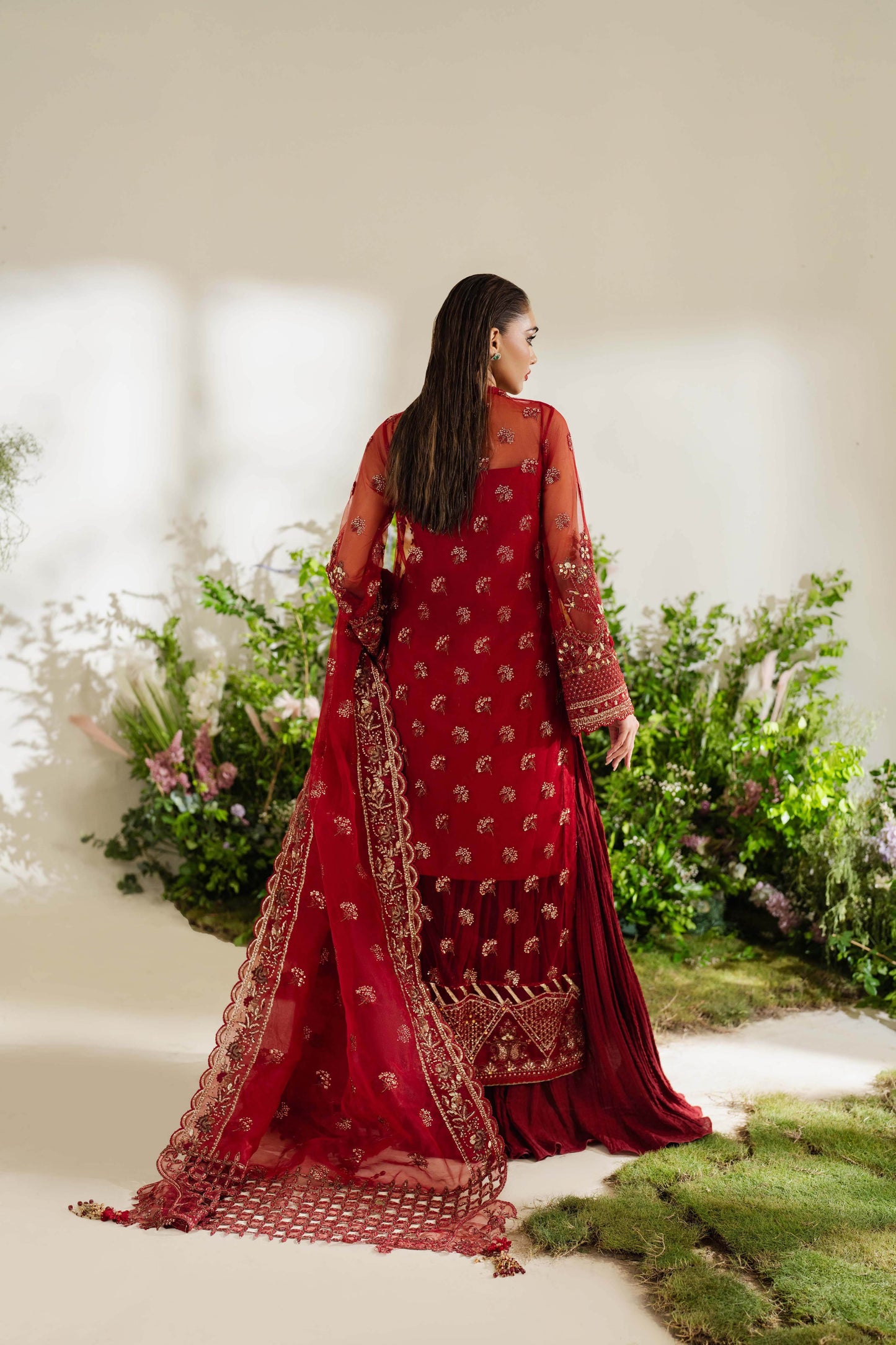 ZOYA & FATIMA REEM Festive Unstitched 4pcs - Jotey