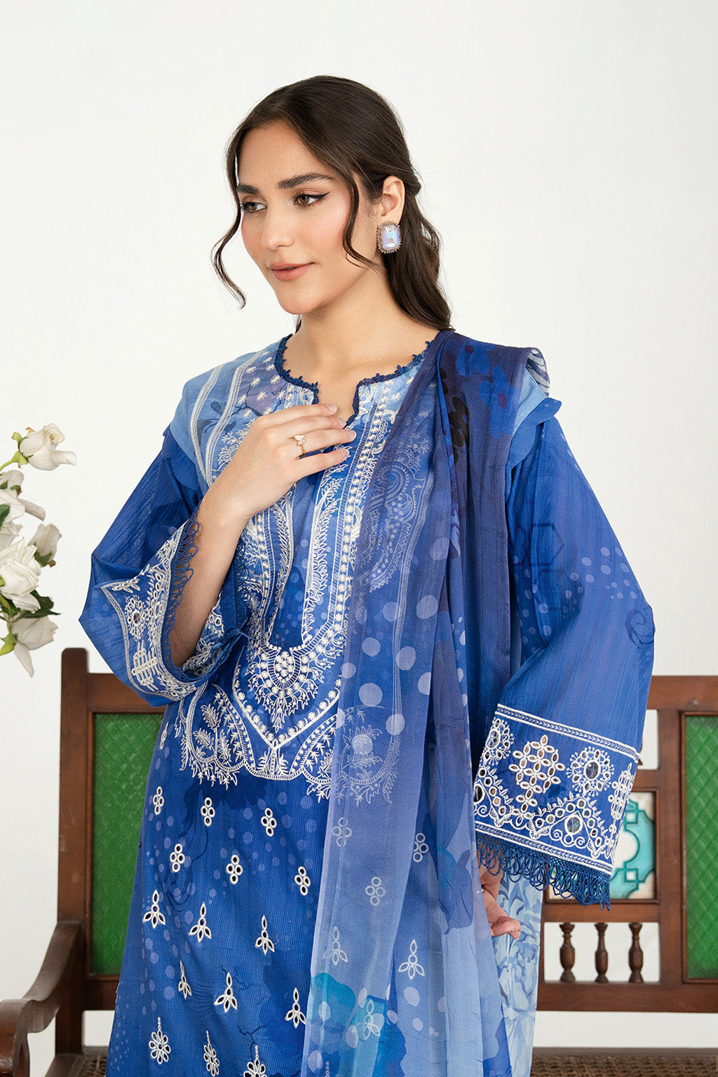 Sundas By Johra Embroidered Printed Lawn Unstitched 3Pcs