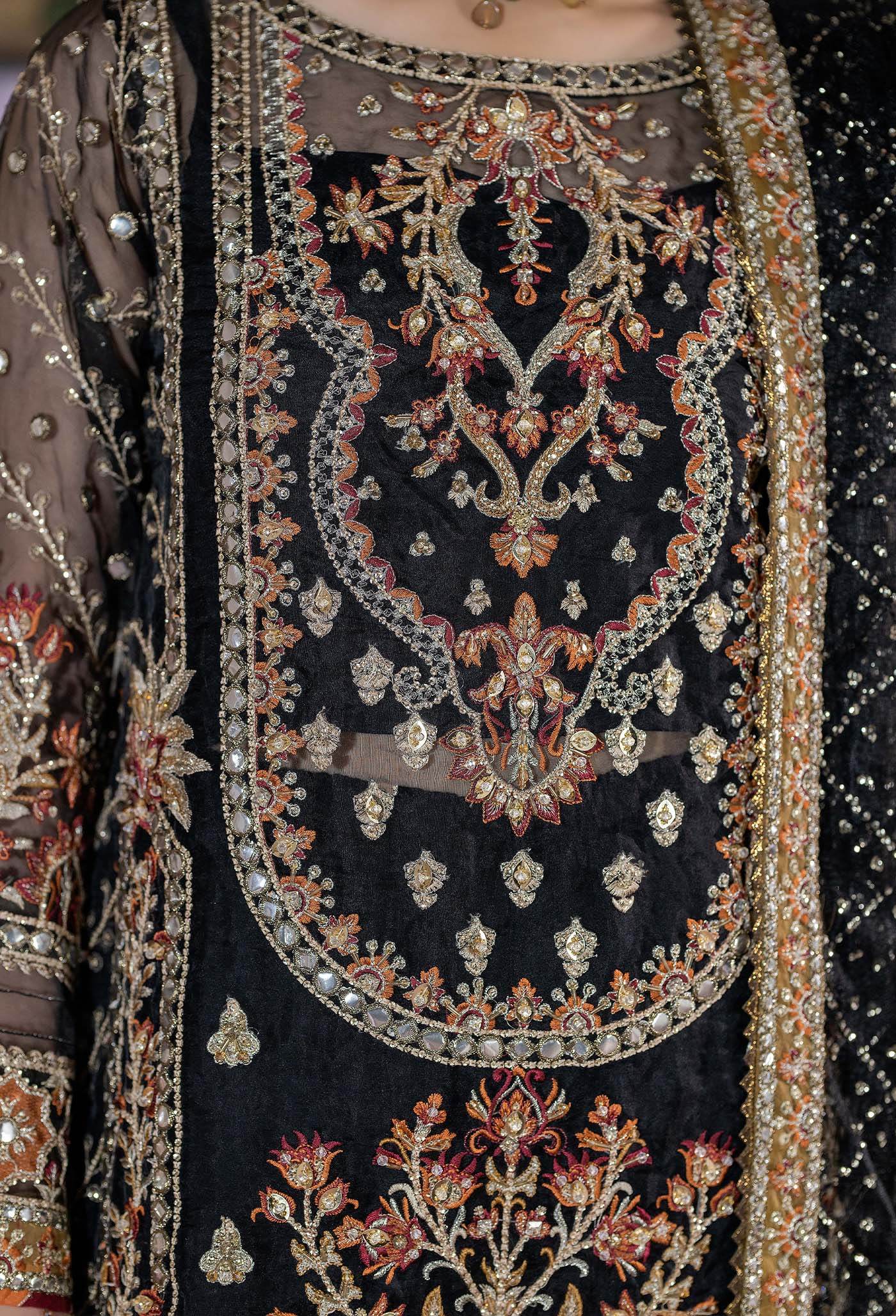 Adan's Libas Traditional Essence Unstitched Semi Formals 3pcs - Jotey