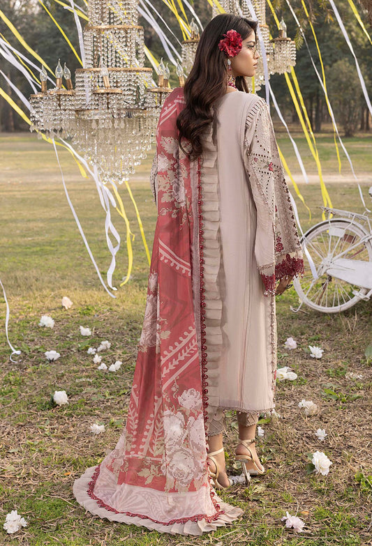 Adans Libas Bazm-E-Bahar Embroidered Lawn Unstitched 3 Piece