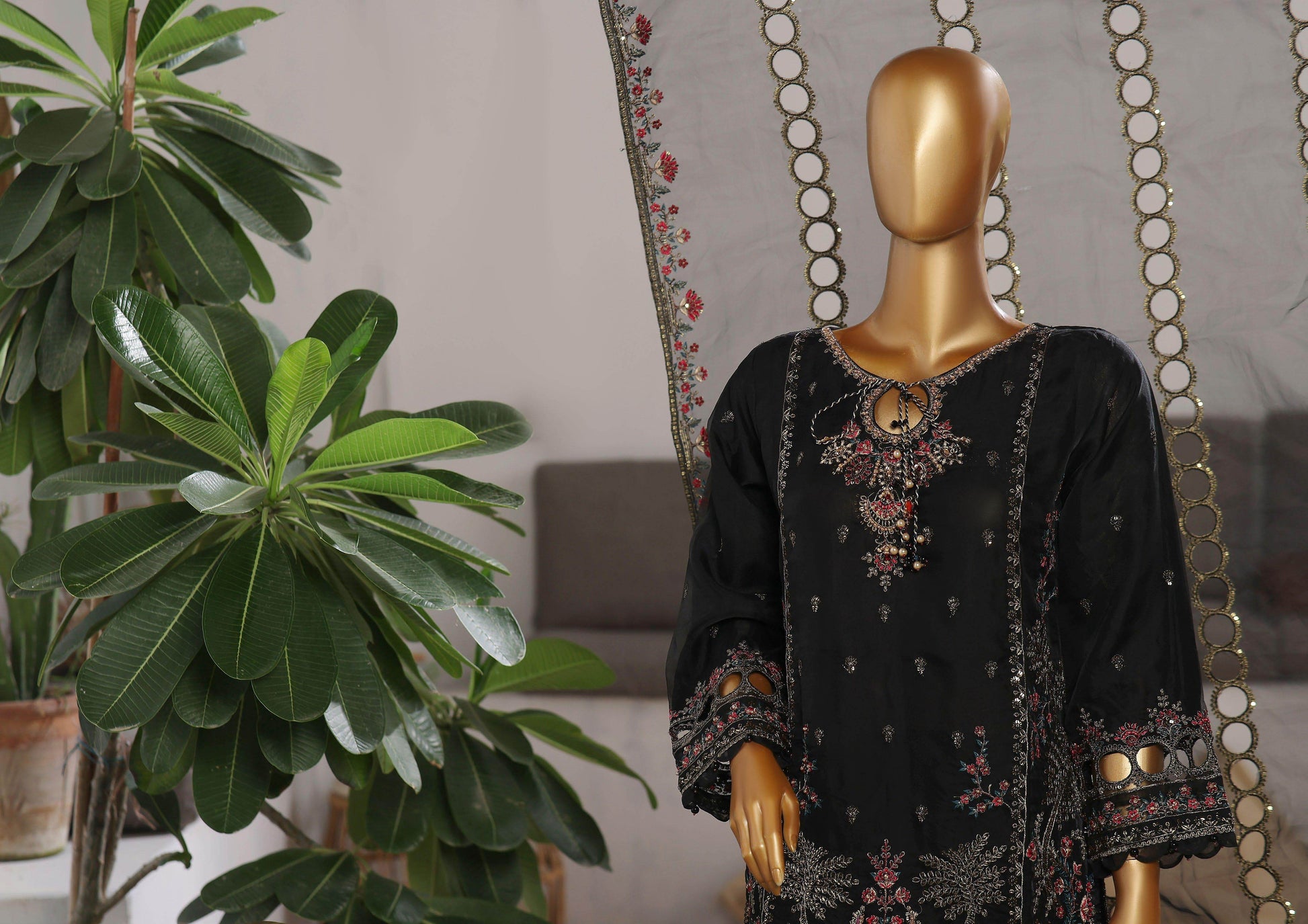 Sadabahar Mahpara Vol 9 Festive Formal Stitched 3pcs - Jotey