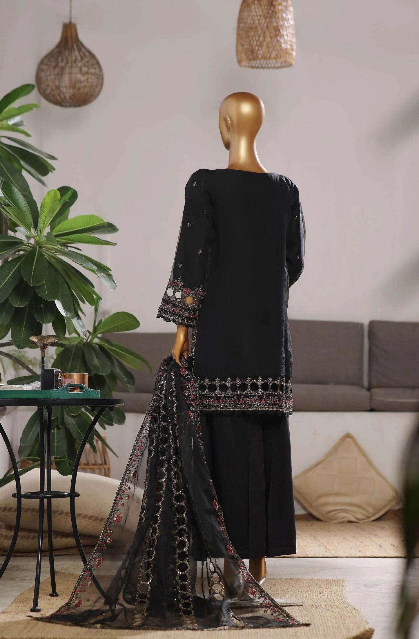 Sadabahar Mahpara Vol 9 Festive Formal Stitched 3pcs - Jotey