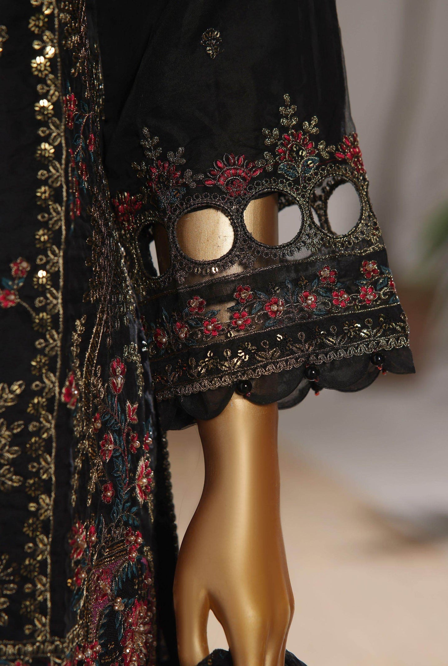 Sadabahar Mahpara Vol 9 Festive Formal Stitched 3pcs - Jotey