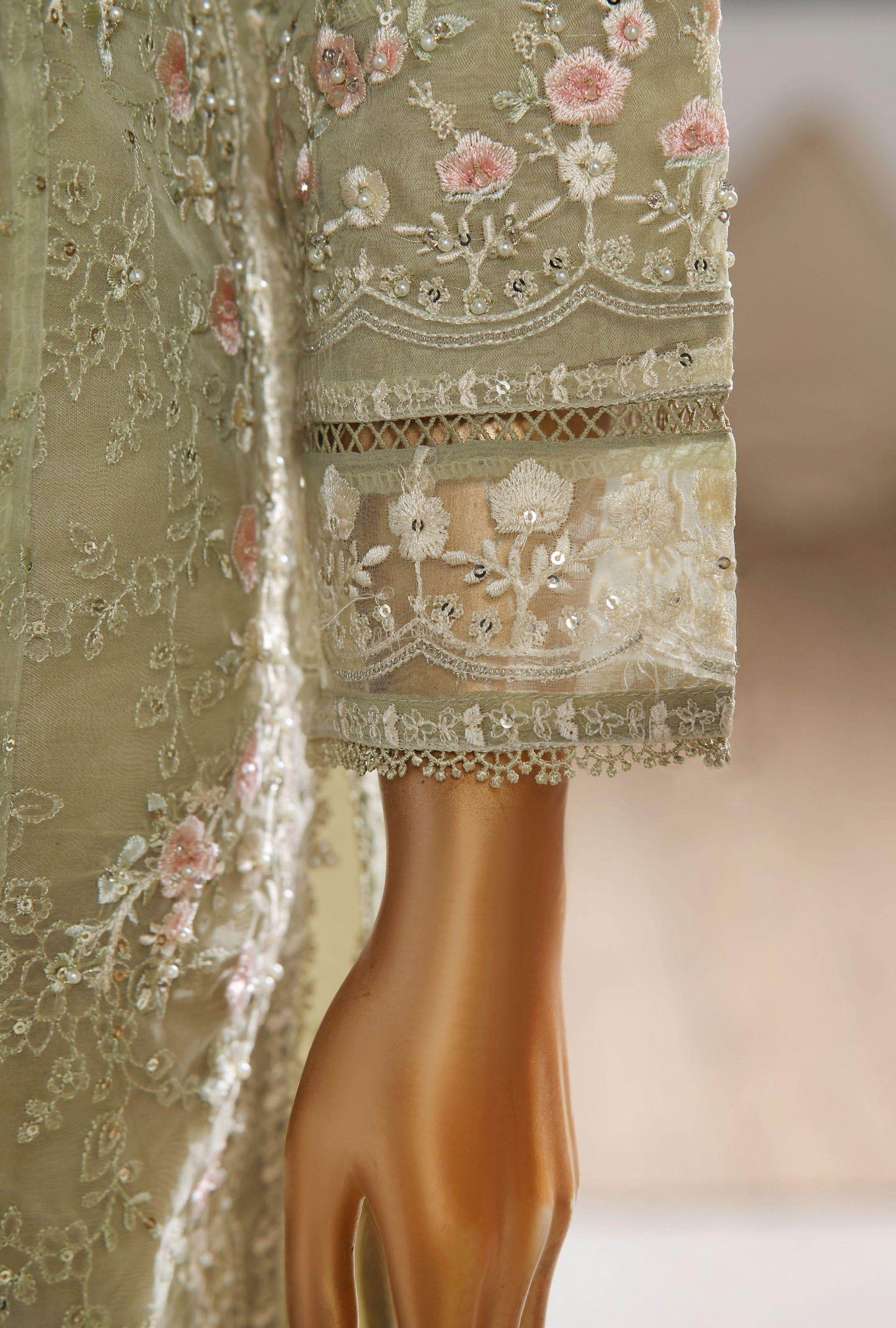 Sadabahar Mahpara Vol 9 Festive Formal Stitched 3pcs - Jotey