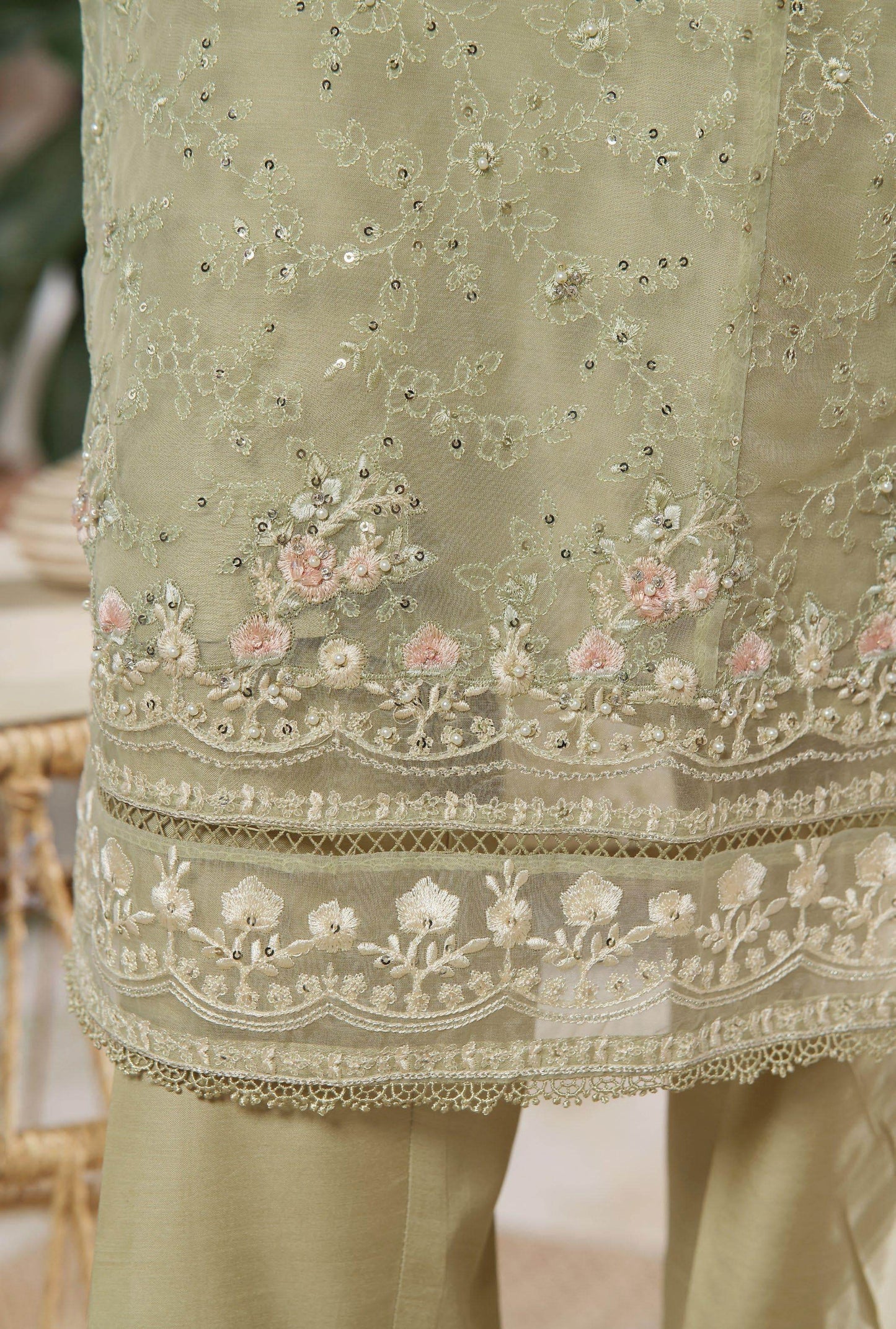 Sadabahar Mahpara Vol 9 Festive Formal Stitched 3pcs - Jotey