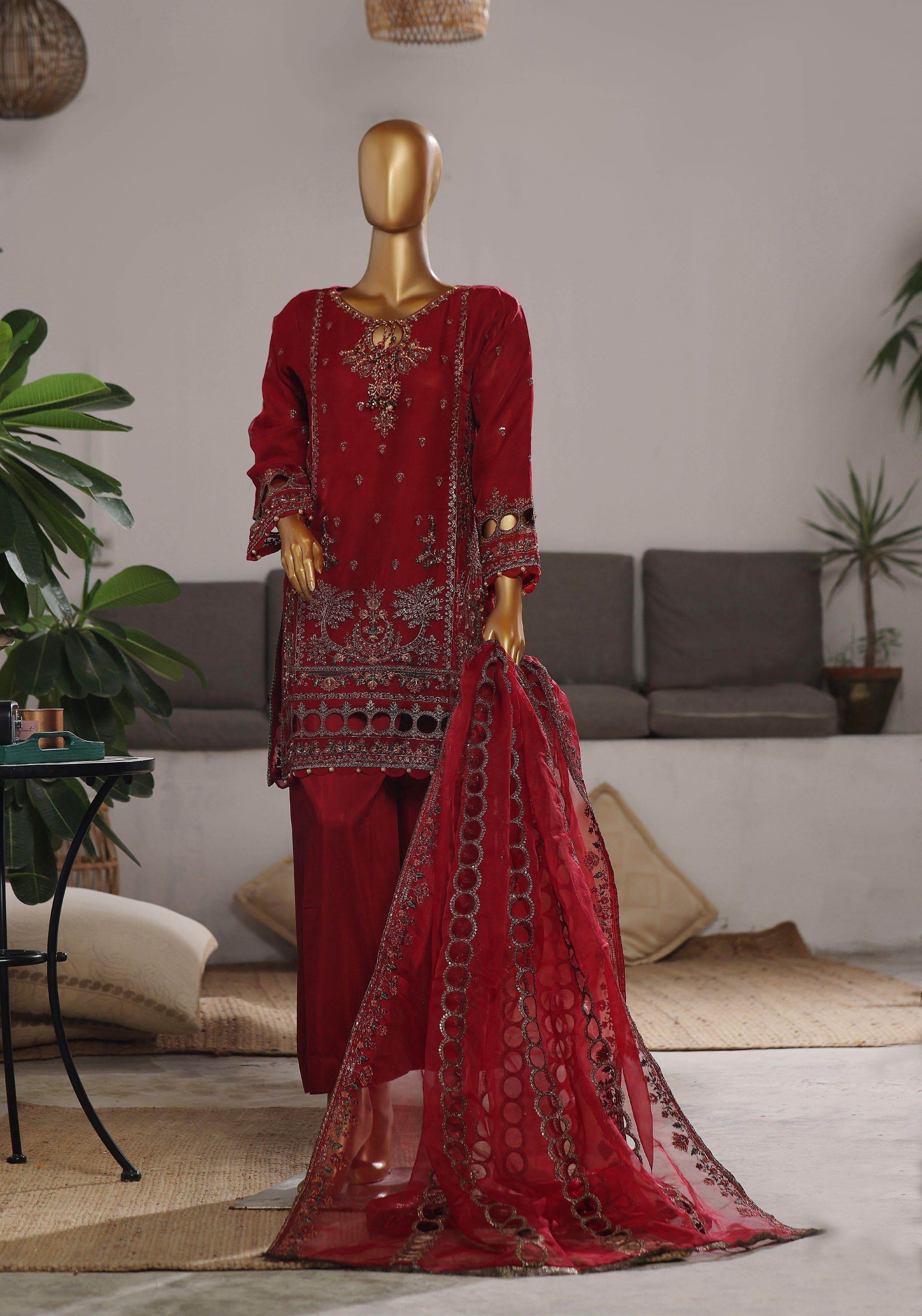 Sadabahar Mahpara Vol 9 Festive Formal Stitched 3pcs - Jotey