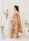 Meerak Breaking Bloom Digital Printed Lawn Unstitched 3Pcs