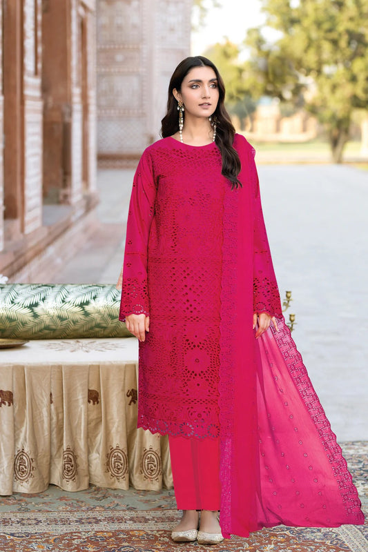 Sonheri By Johra Chikankari Lawn Unstitched 3Pcs
