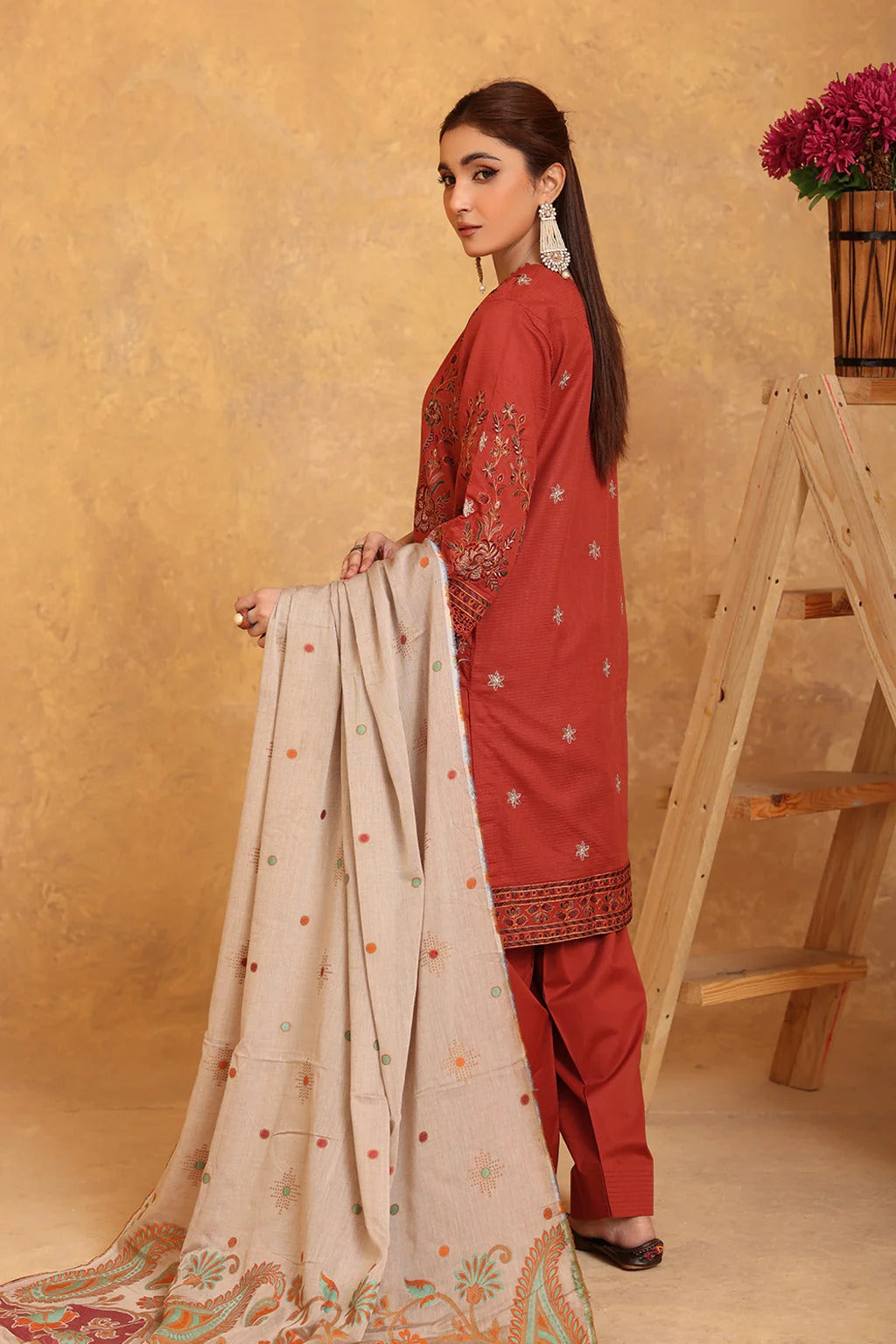 Amrish by Johra Embroidered Jecquard Bana Dora Lawn Unstitched 3Pcs