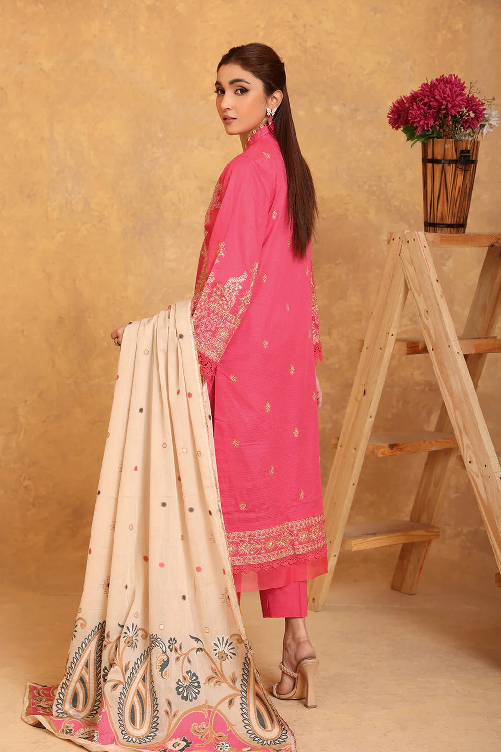 Amrish by Johra Embroidered Jecquard Bana Dora Lawn Unstitched 3Pcs