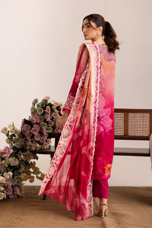 Sameel by Johra Embroidered Printed Bana Dora Lawn Unstitched 3Pcs