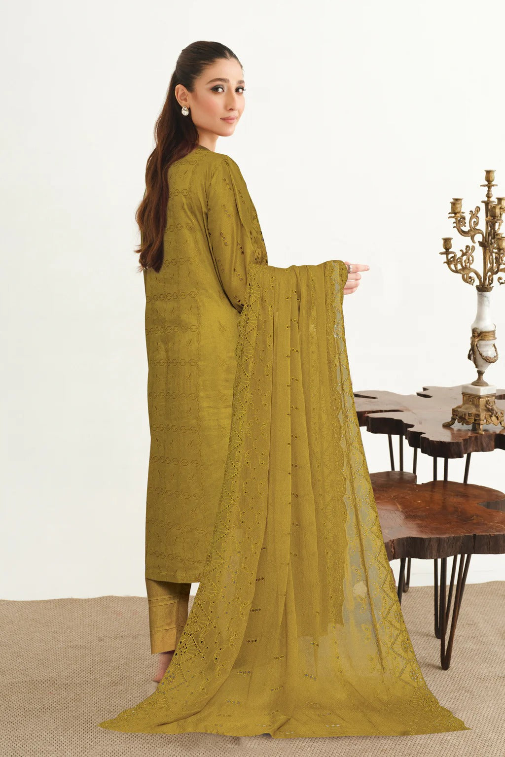 Yasheem by Johra Chikankari Lawn Unstitched 3Pcs