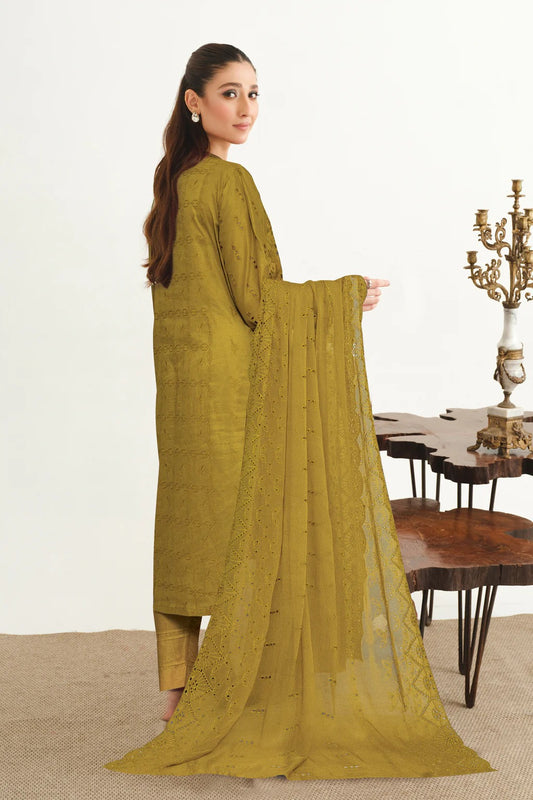 Yasheem by Johra Chikankari Lawn Unstitched 3Pcs