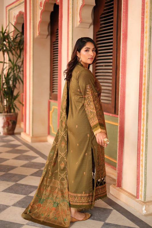 Zirwa by Johra Embroidered Lawn Unstitched 3Pcs