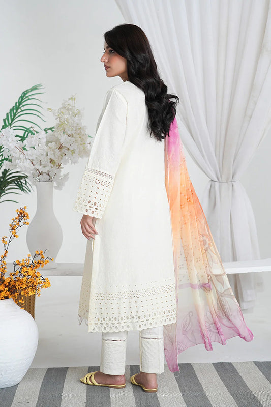 Aiman By Johra Chikankari Lawn Unstitched 3Pcs