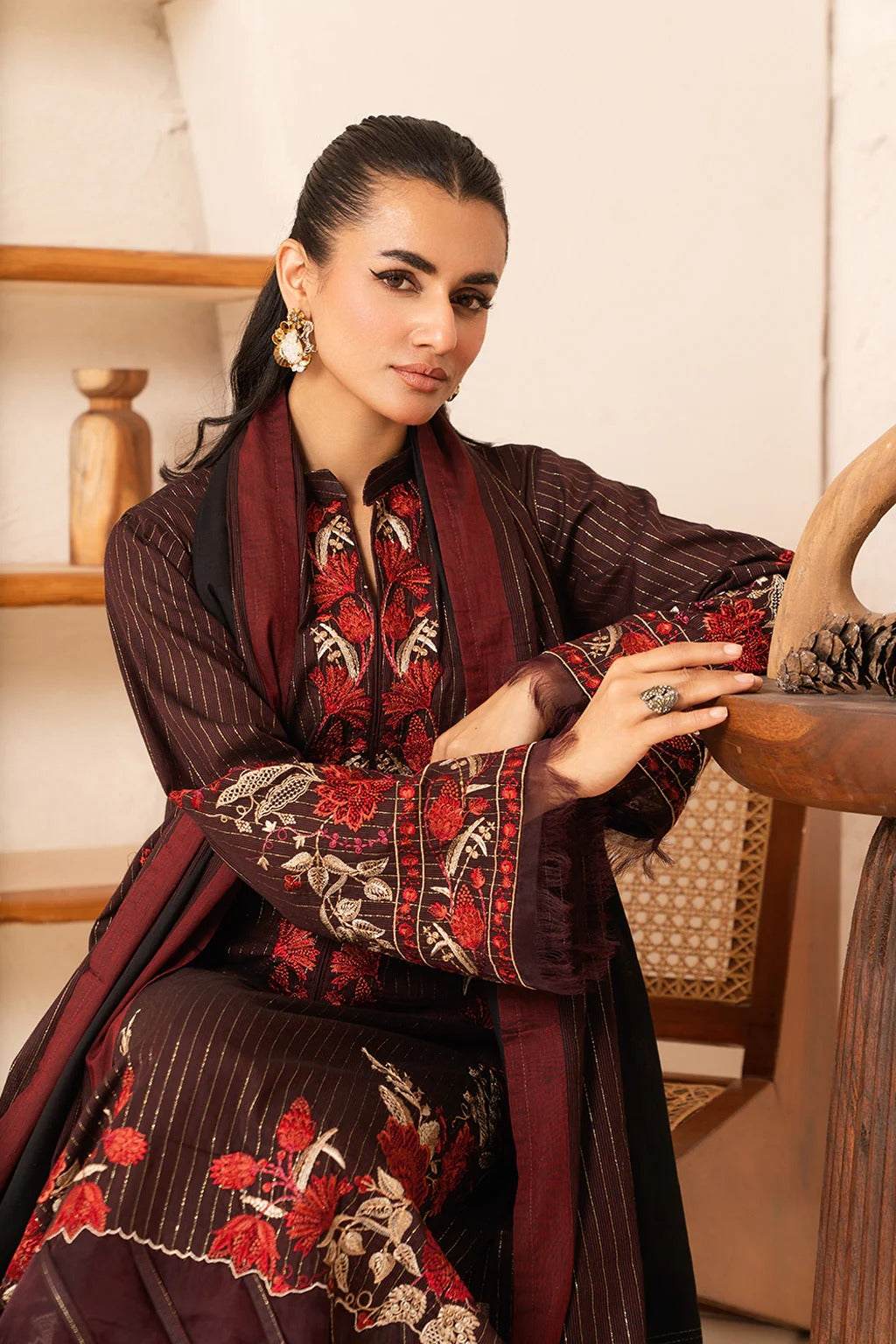 Rizil by Johra Embroidered Fancy Lawn Unstitched 3Pcs