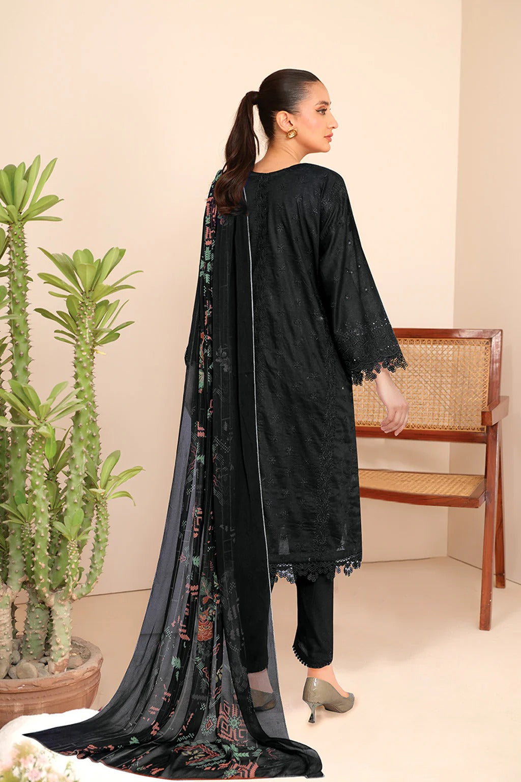 Rabail by Johra Chikankari Lawn Unstitched 3Pcs