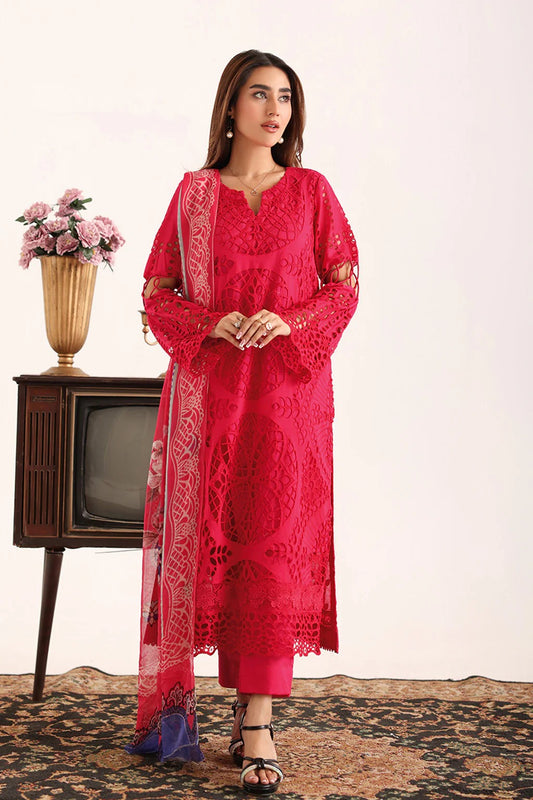 Iris by Johra Chikankari Lawn Unstitched 3Pcs