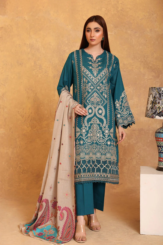 Amrish by Johra Embroidered Jecquard Bana Dora Lawn Unstitched 3Pcs