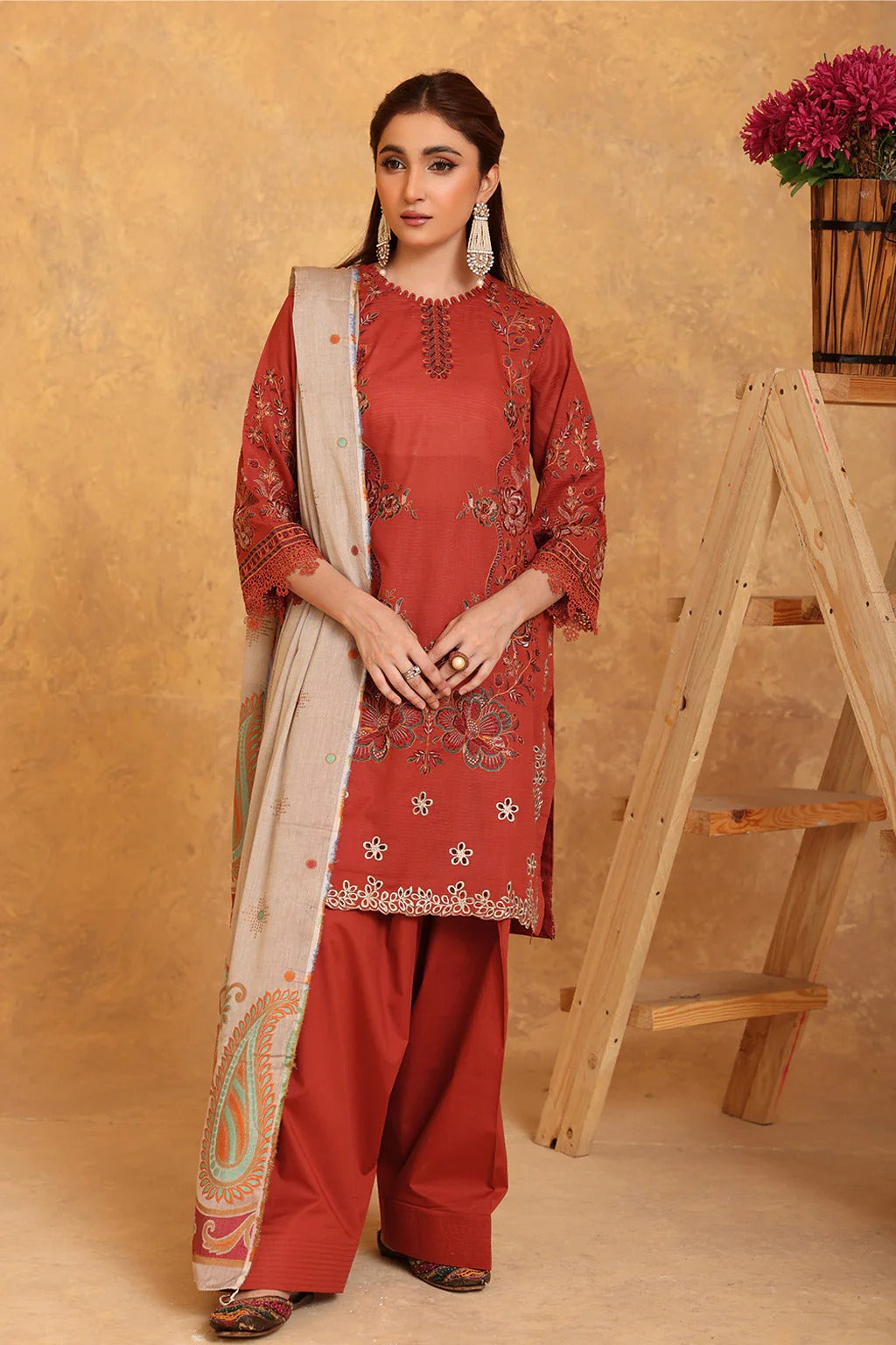 Amrish by Johra Embroidered Jecquard Bana Dora Lawn Unstitched 3Pcs