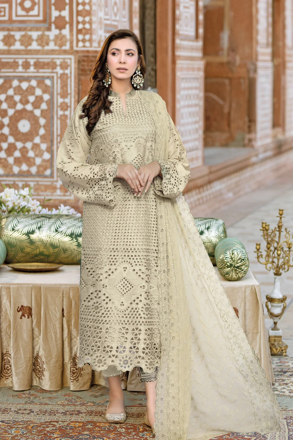 Sonheri By Johra Chikankari Lawn Unstitched 3Pcs