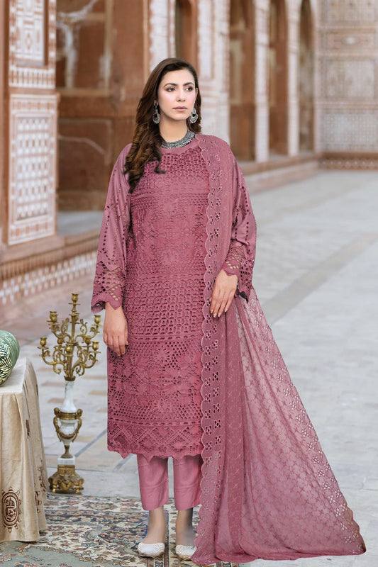 Sonheri By Johra Chikankari Lawn Unstitched 3Pcs