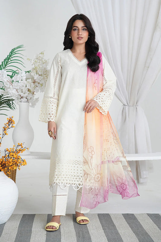 Aiman By Johra Chikankari Lawn Unstitched 3Pcs