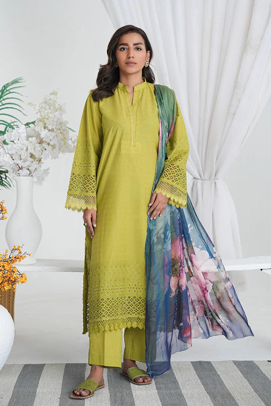 Aiman By Johra Chikankari Lawn Unstitched 3Pcs