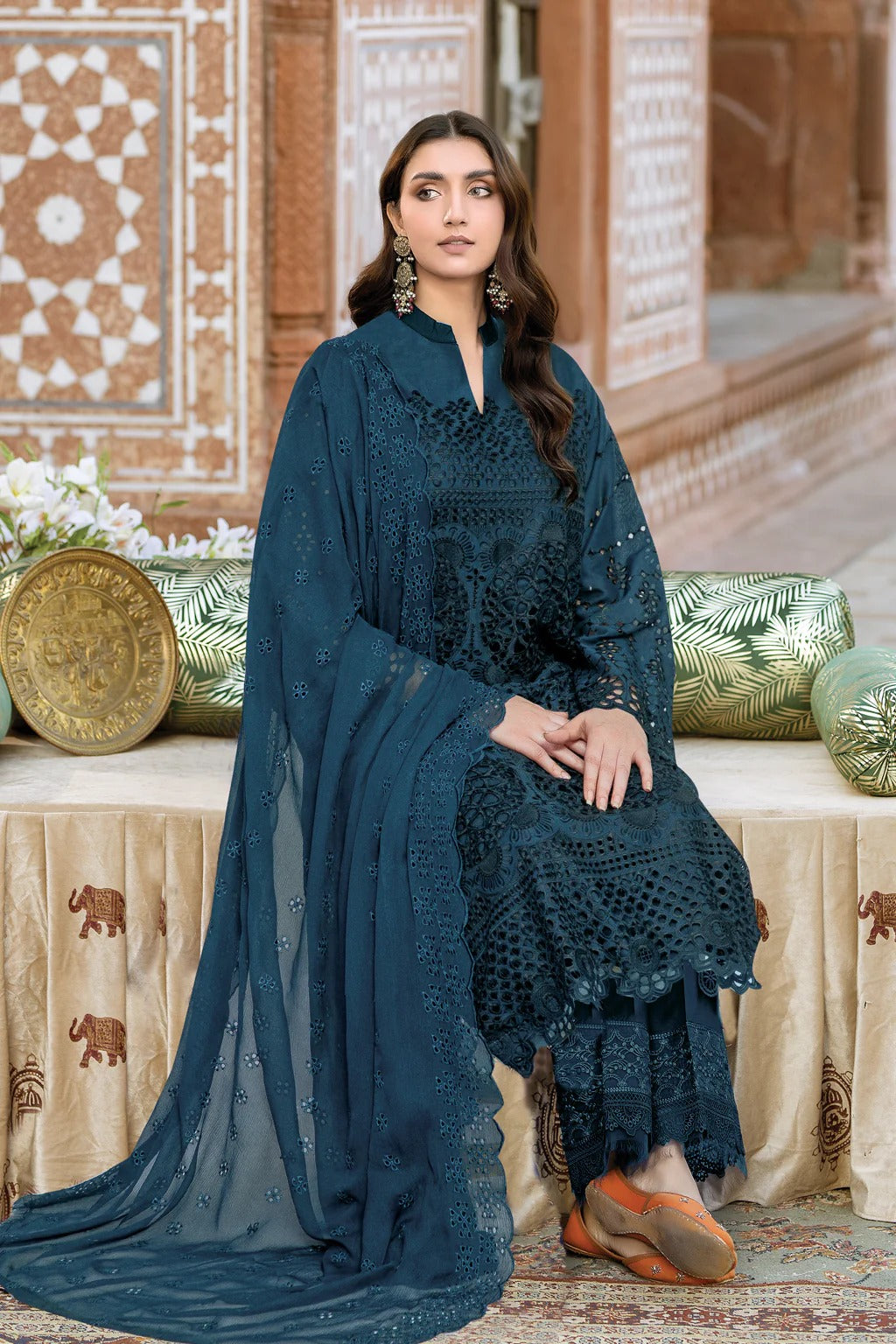 Sonheri By Johra Chikankari Lawn Unstitched 3Pcs